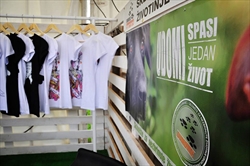 Azil Dumovec na sajmu mode Perwoll ZONA 45