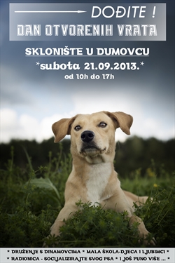 Azil Dumovec poziva na Dan otvorenih vrata 
