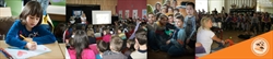Edukacija skloništa Dumovec održava se u vrtićima, školama, knjižnicama, dječjim domovima, bolnicama i u samom skloništu